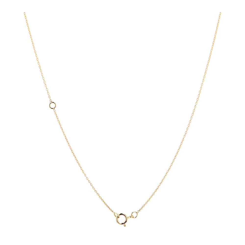 .10 ct 14K Gold Diamond Double Heart Pendant Necklace - Image 2