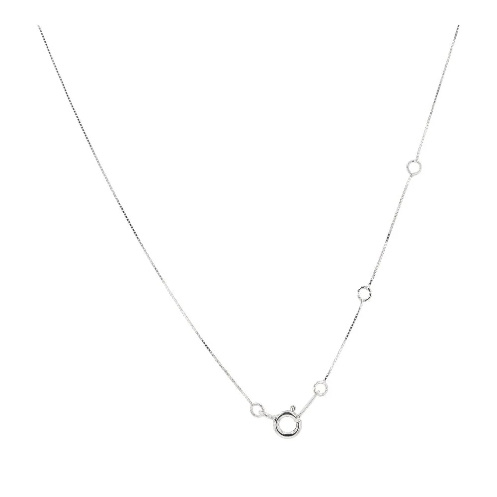 10K White Gold Lab Grown Diamond Pave Center With Double Halo Pendant Necklace - Image 2
