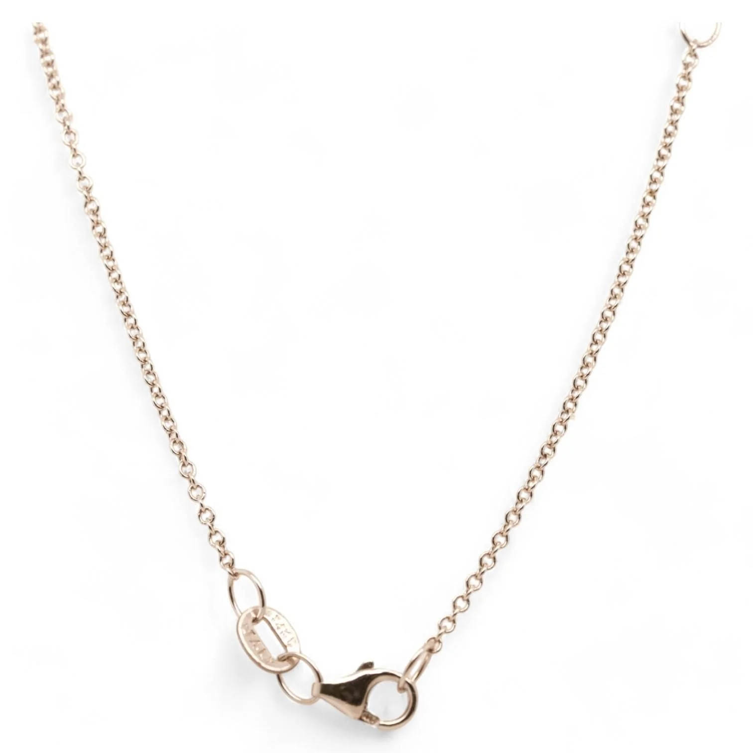 14K White Gold Oval Blue Topaz With Diamond Accents Pendant Necklace - Image 2