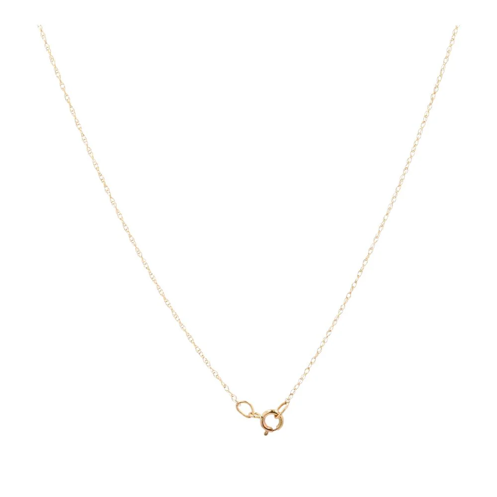 .50 ct 10K Gold Diamond Heart Pendant Necklace - Image 2
