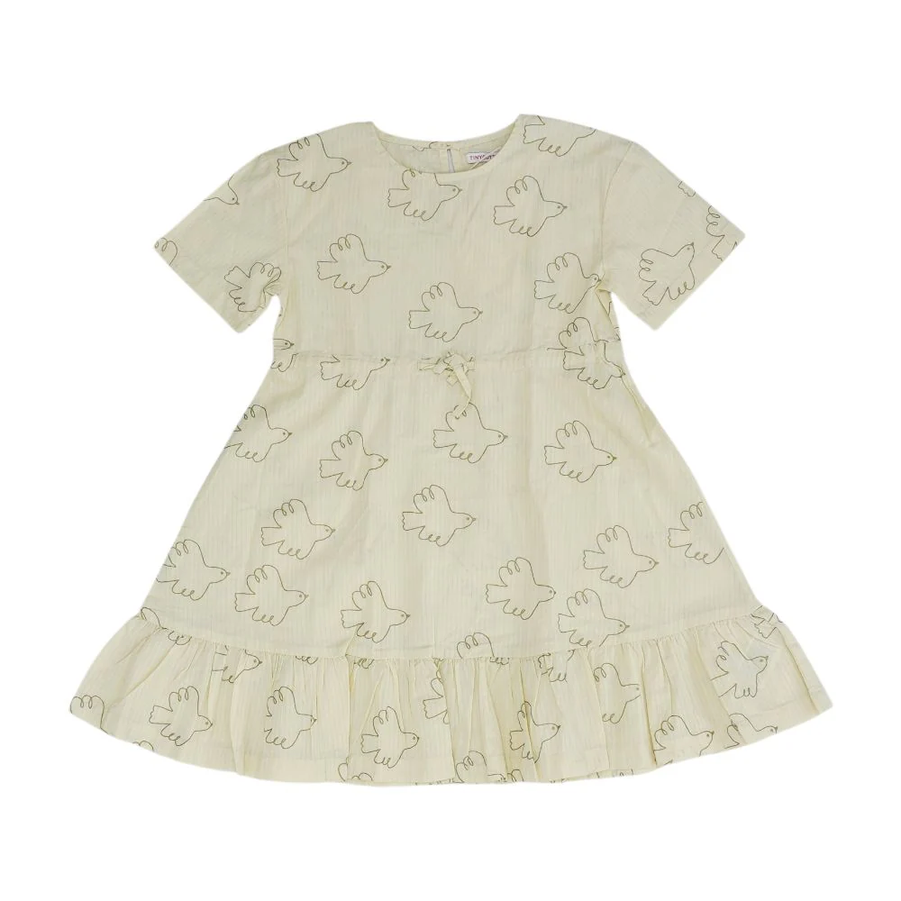 Beige Animal Dress