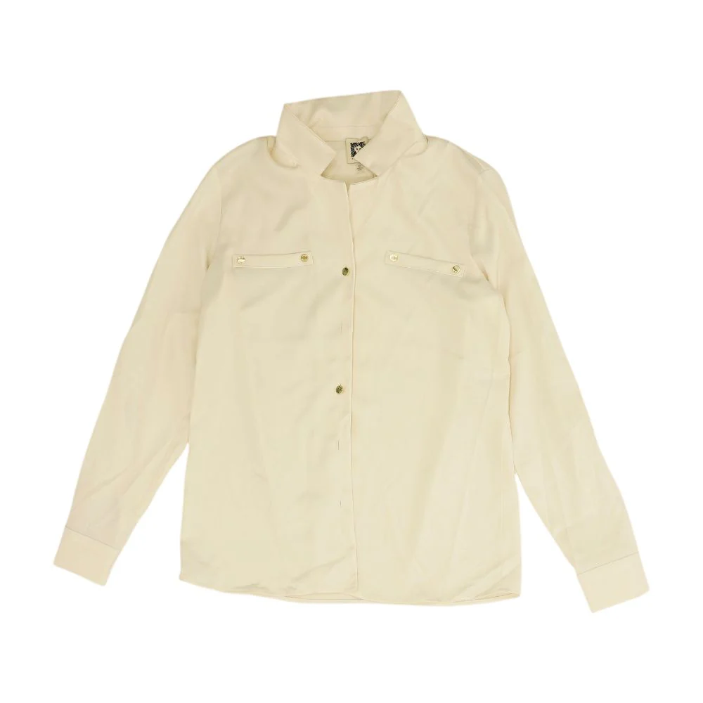 Beige Button Down