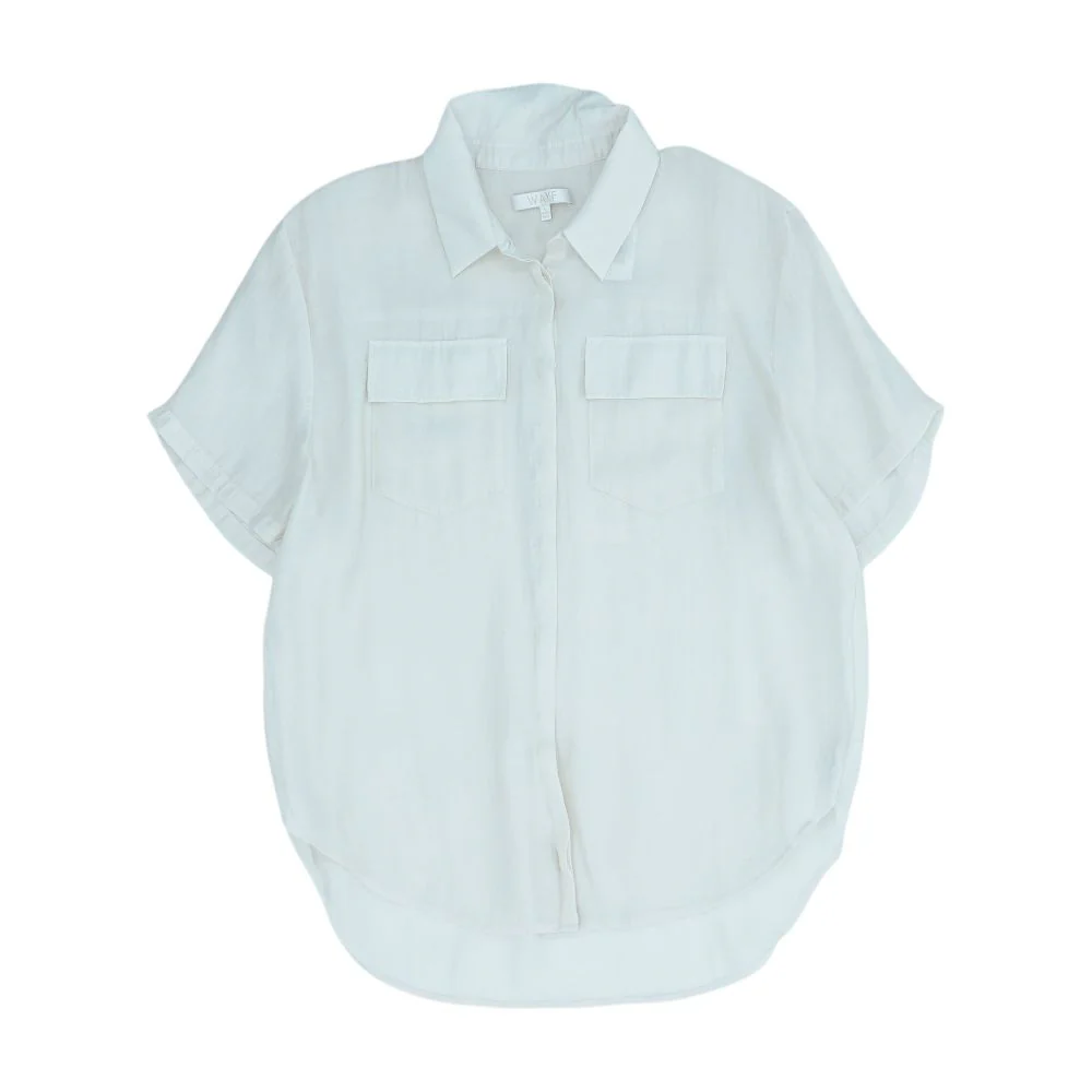 Beige Button Down