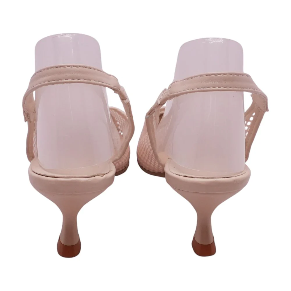 Beige Kitten Heels - Image 2