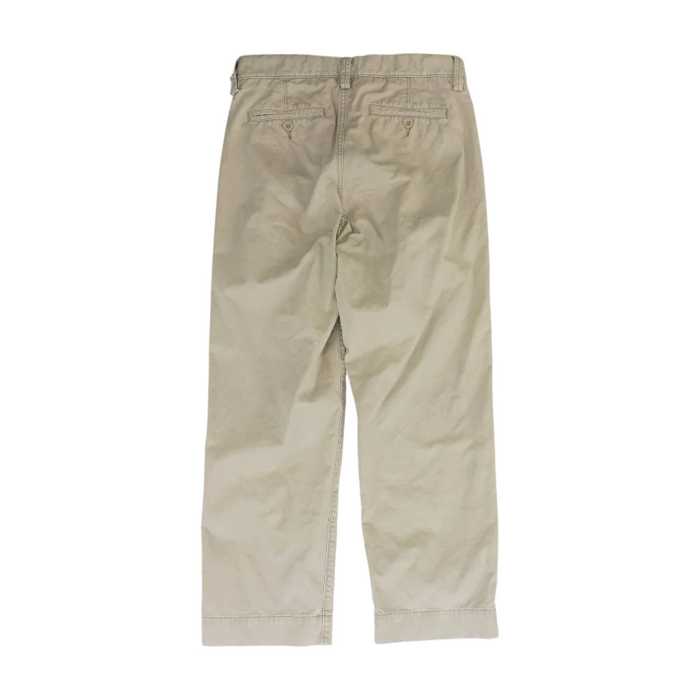 Beige Solid Chino Pants - Image 2