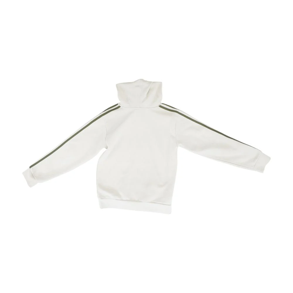 Beige Solid Hoodie Pullover - Image 2