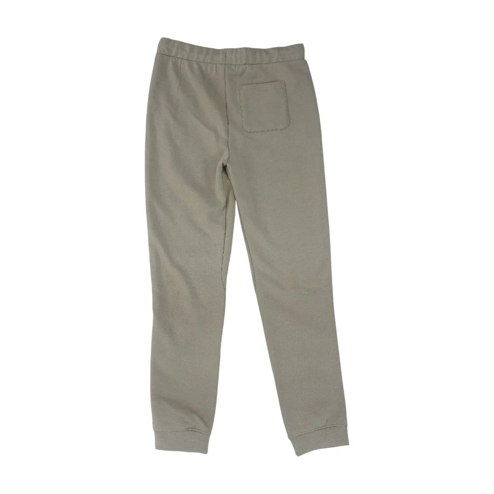 Beige Solid Joggers Pants - Image 2