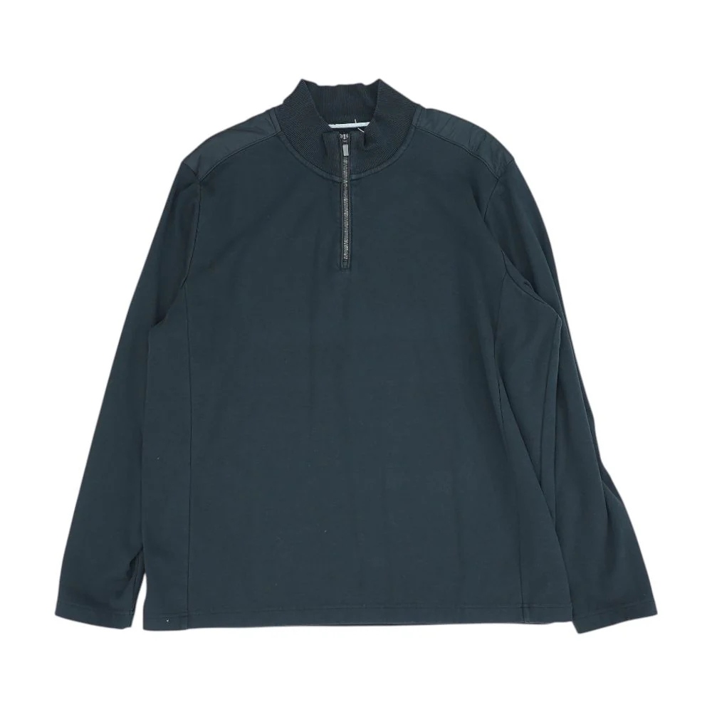 Black 1/4 Zip Pullover