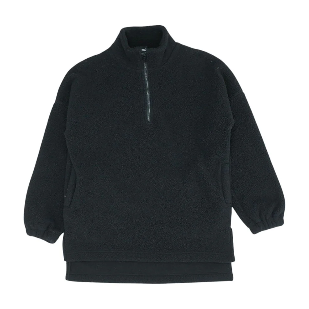 Black 1/4 Zip Pullover