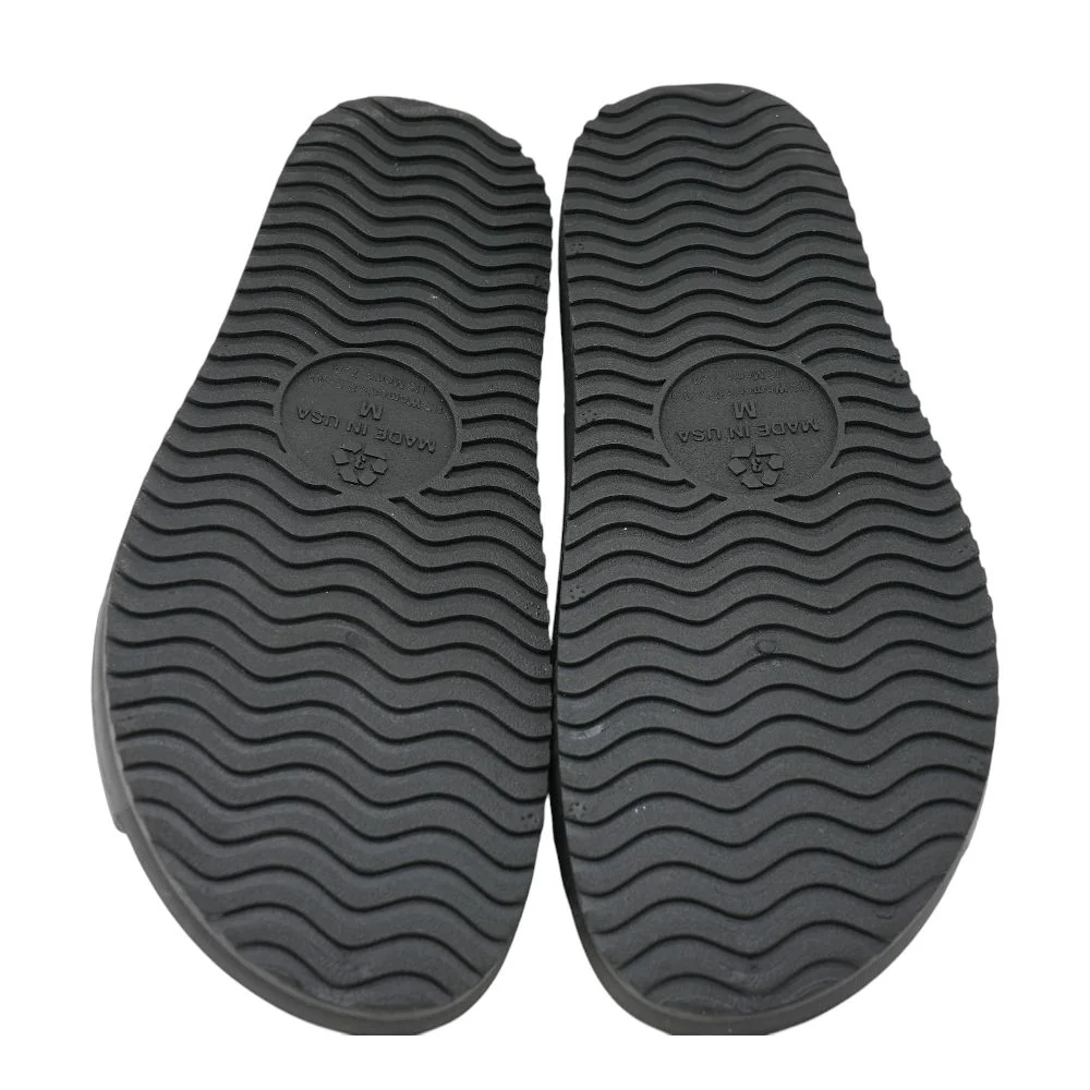 Black Athletic Slide Athletic Shoes - Image 3