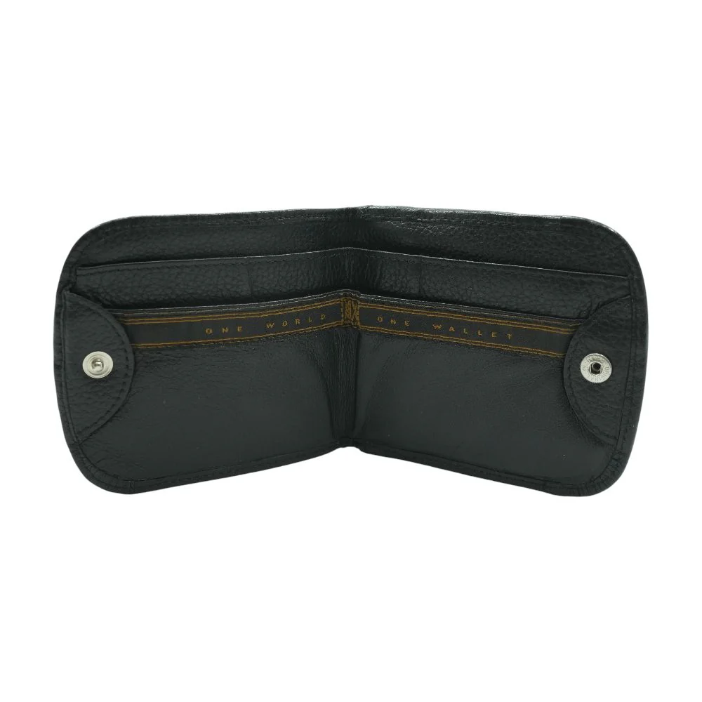 Black Bifold Wallet - Image 3