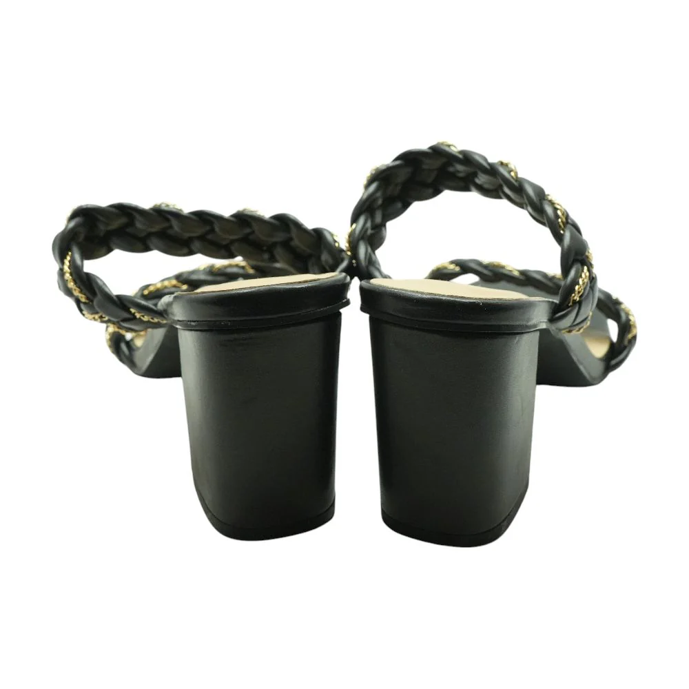 Black Block Heels - Image 2