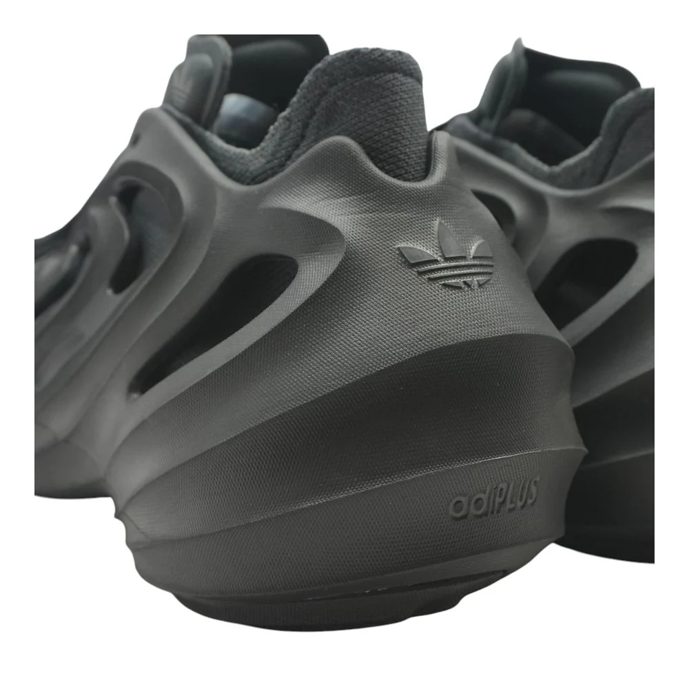 Black Carbon adiFOM Q, Low Top Athletic Shoes - Image 4