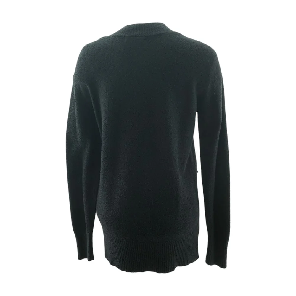 Black Cardigan Sweater - Image 2
