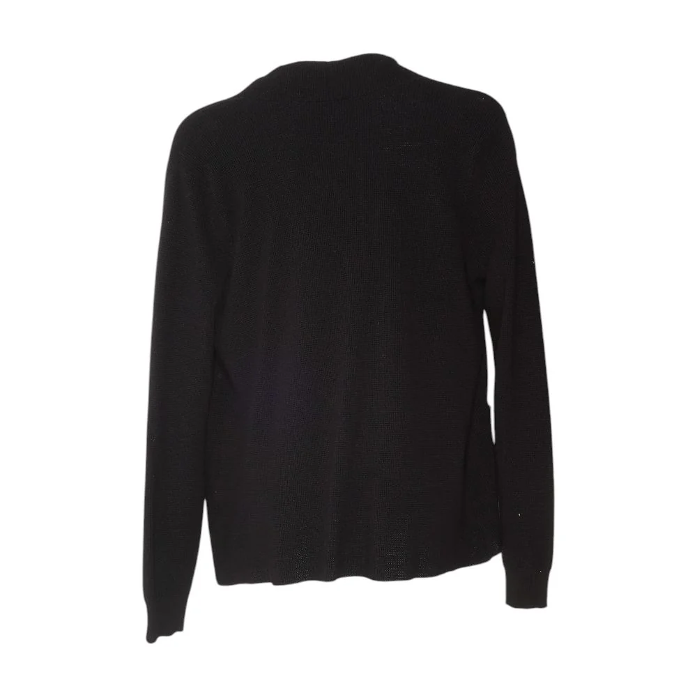 Black Cardigan Sweater - Image 2