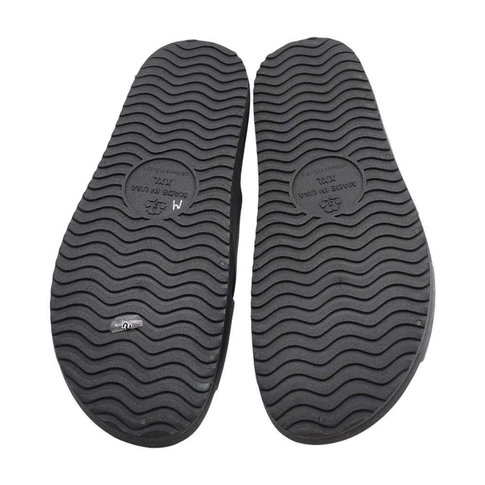 Black Casual Slide Sandals - Image 3