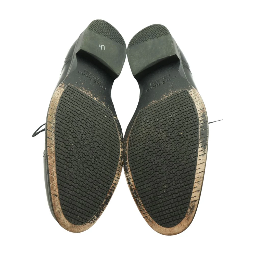 Black Derby/oxford Dress Shoes - Image 3