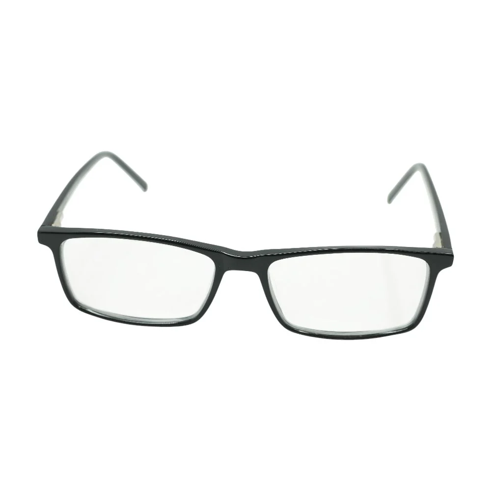 Black ELD057 Square Eyeglasses FRAMES ONLY - Image 2