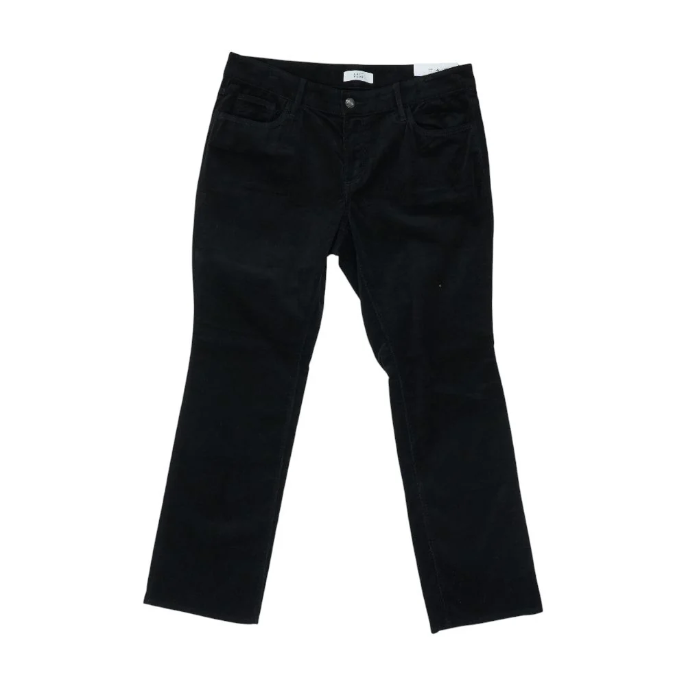 Black Five Pocket Bootcut Pants