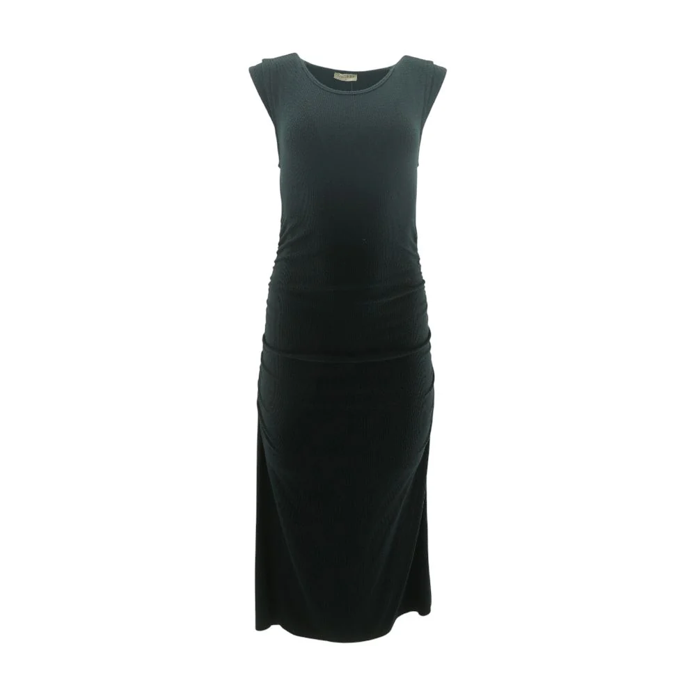 Black Formal Midi Dress