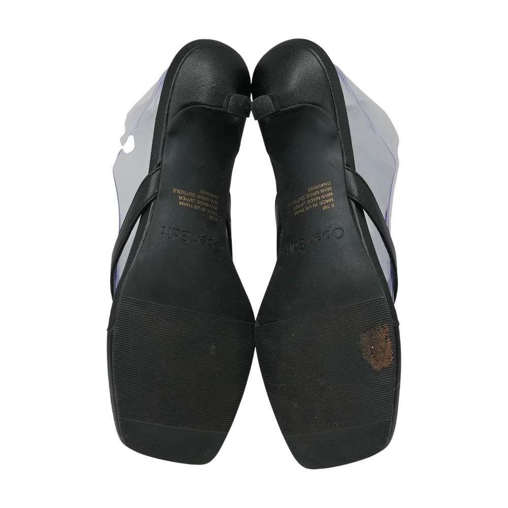 Black Heeled Sandals - Image 3