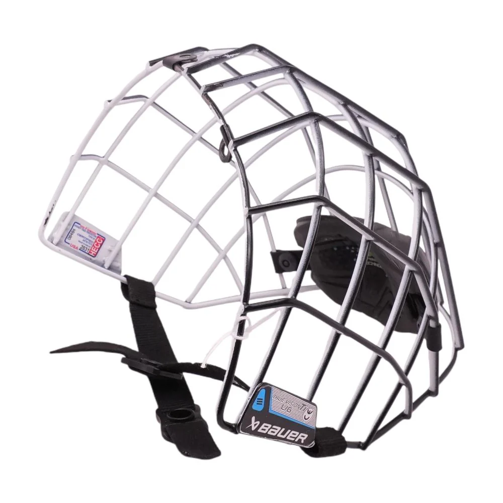 Black Hockey Facemask - Image 2