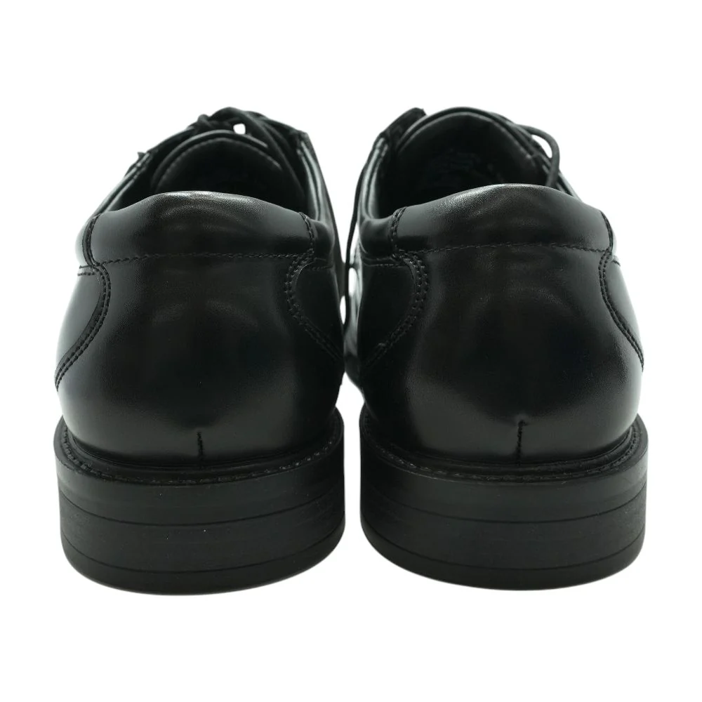 Black Leather Derby/oxford Dress Shoes - Image 2