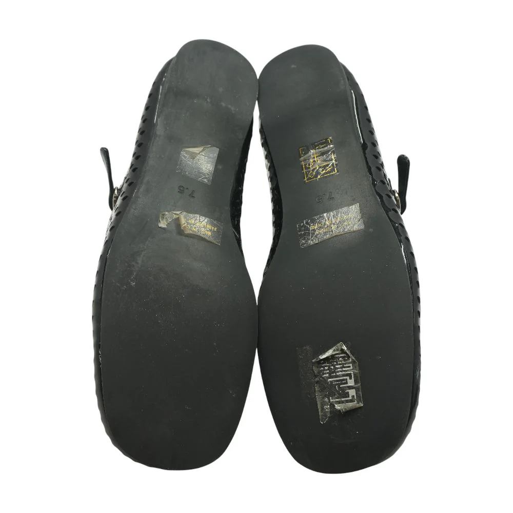 Black Mary Jane Flats - Image 3