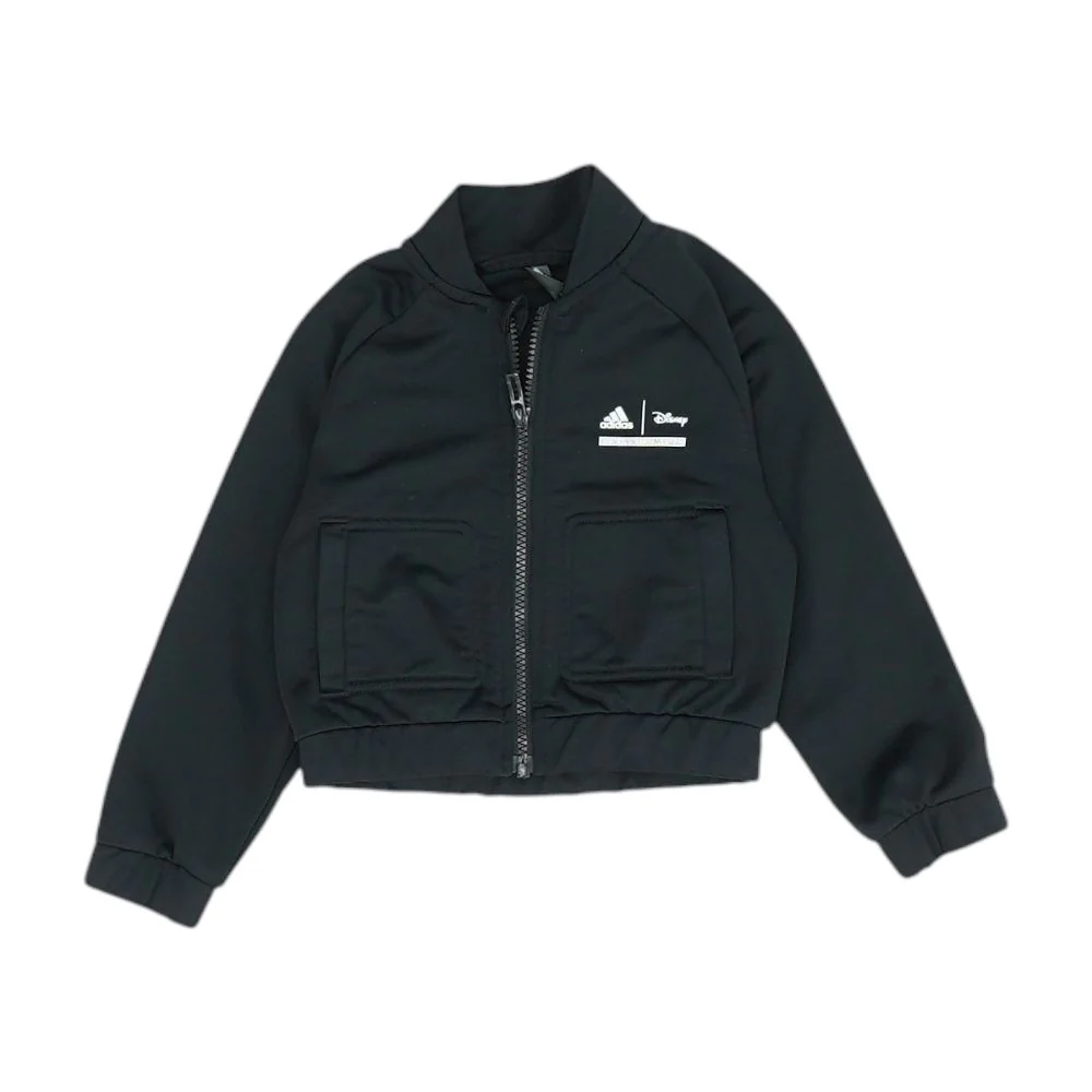 Black Solid Active Jacket