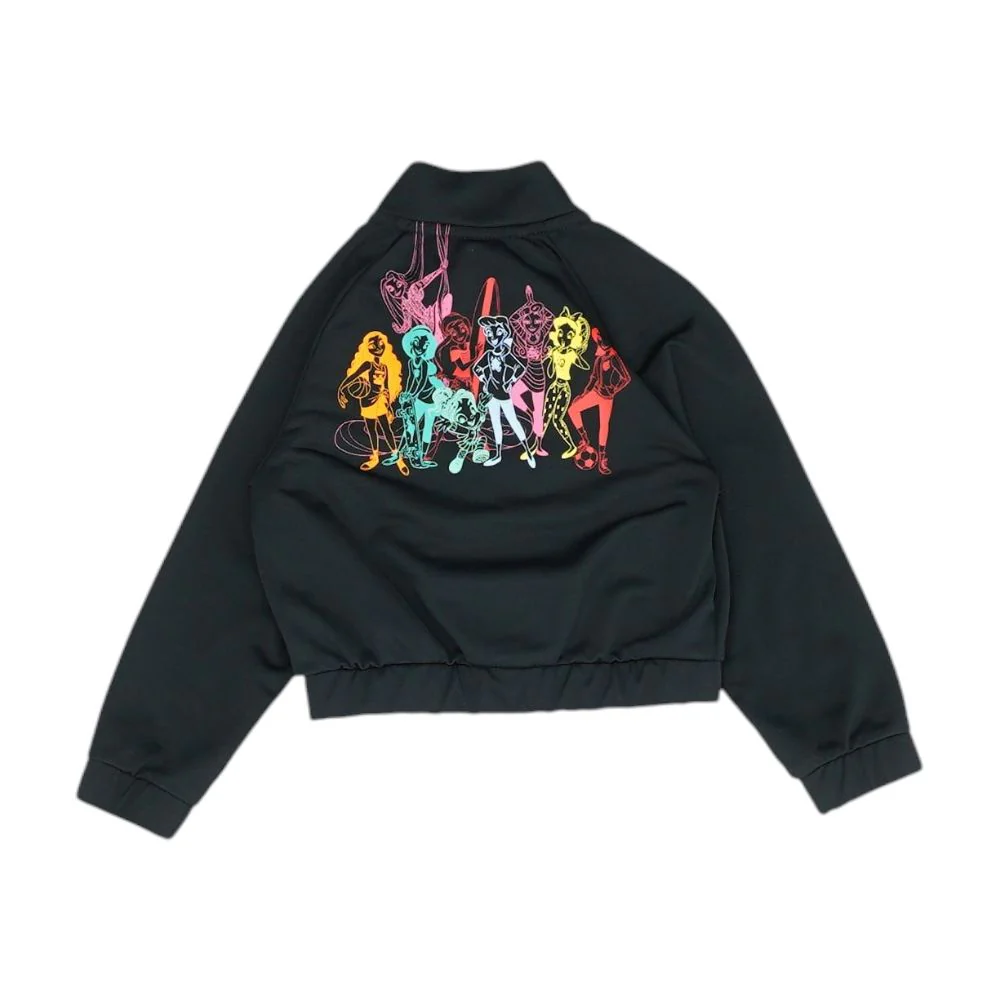 Black Solid Active Jacket - Image 2