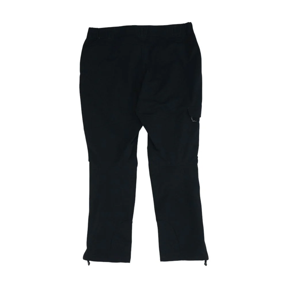 Black Solid Active Ski Pants - Image 2