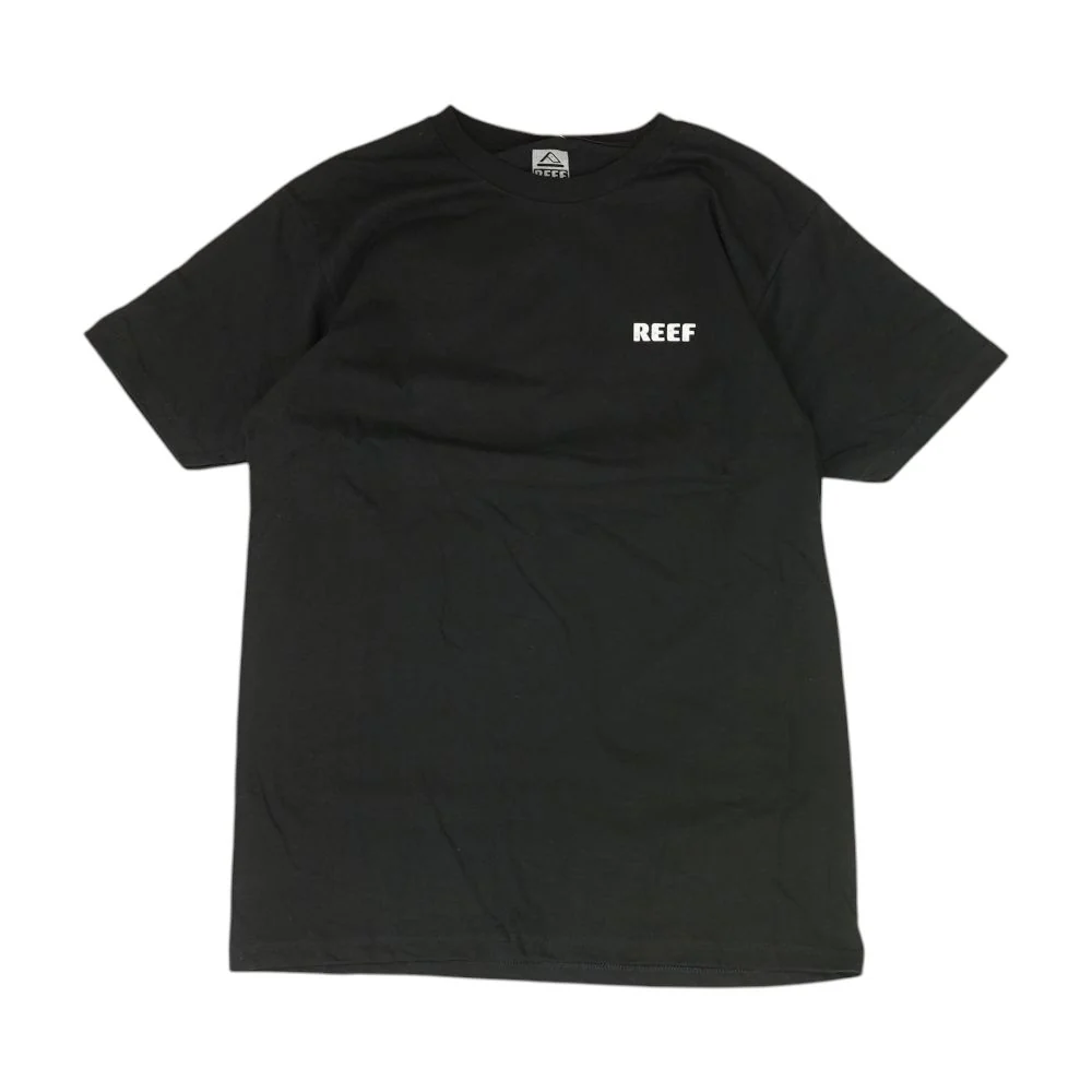 Black Solid Crewneck T-Shirt