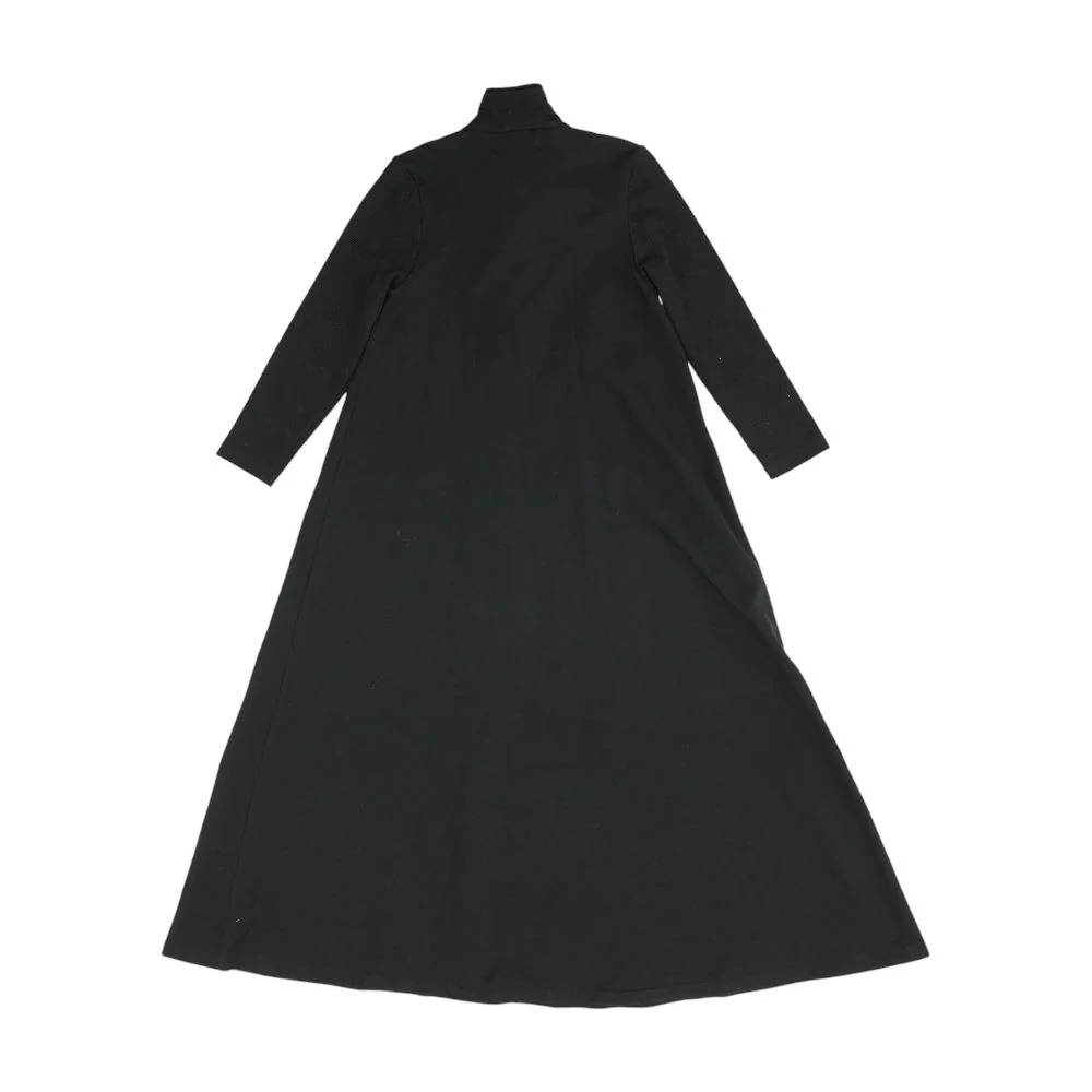 Black Solid Dress - Image 2