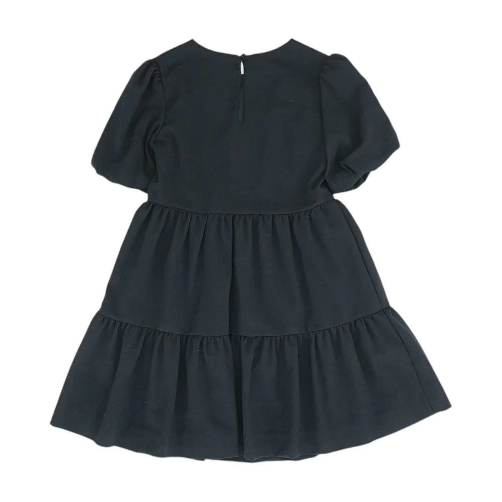 Black Solid Dress - Image 2