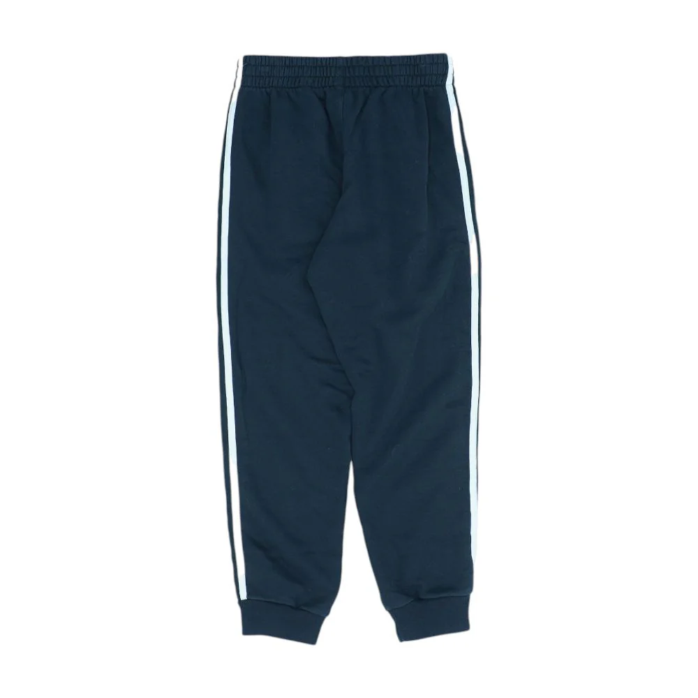 Black Solid Joggers Pants - Image 2