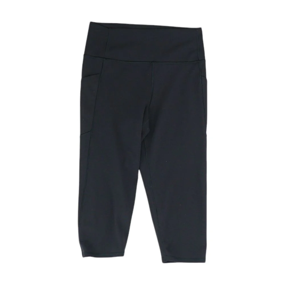 Black Solid Leggings
