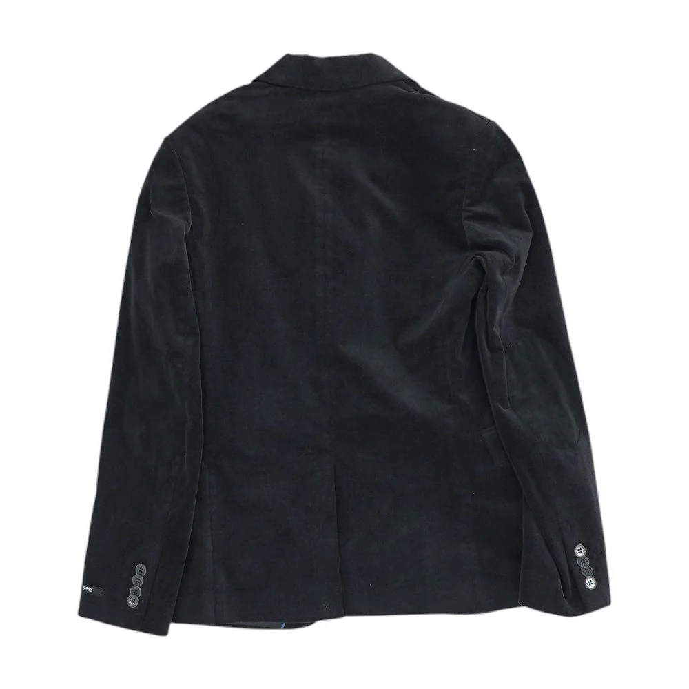 Black Solid Sport Coat - Image 2