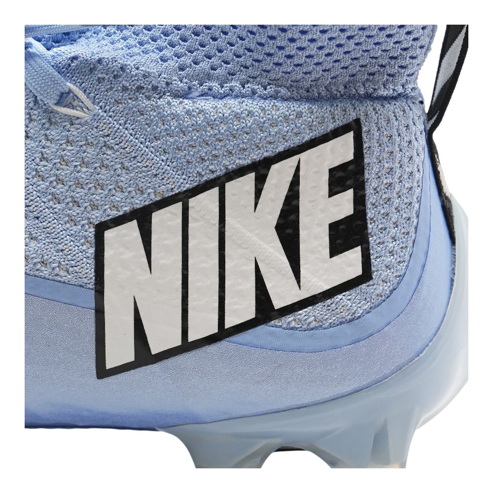 Blue Aluminum Vapor Edge 360 Untouchable Mid Football Cleats - Image 4