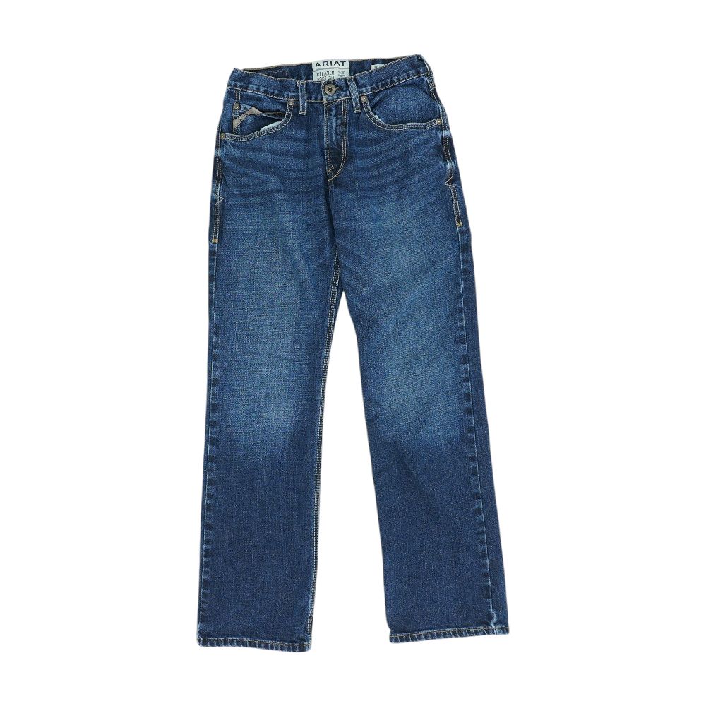 Blue Bootcut Jeans