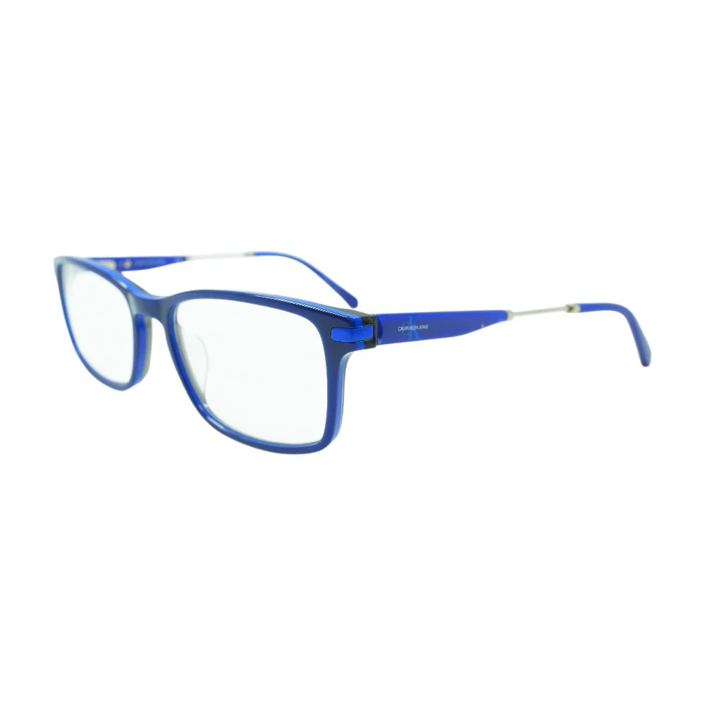 Blue CKJ18707 Square Unknown Prescription Eyeglasses