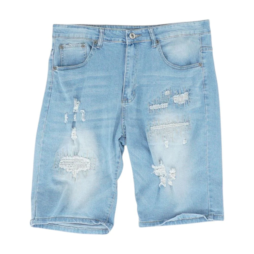 Blue Denim Shorts