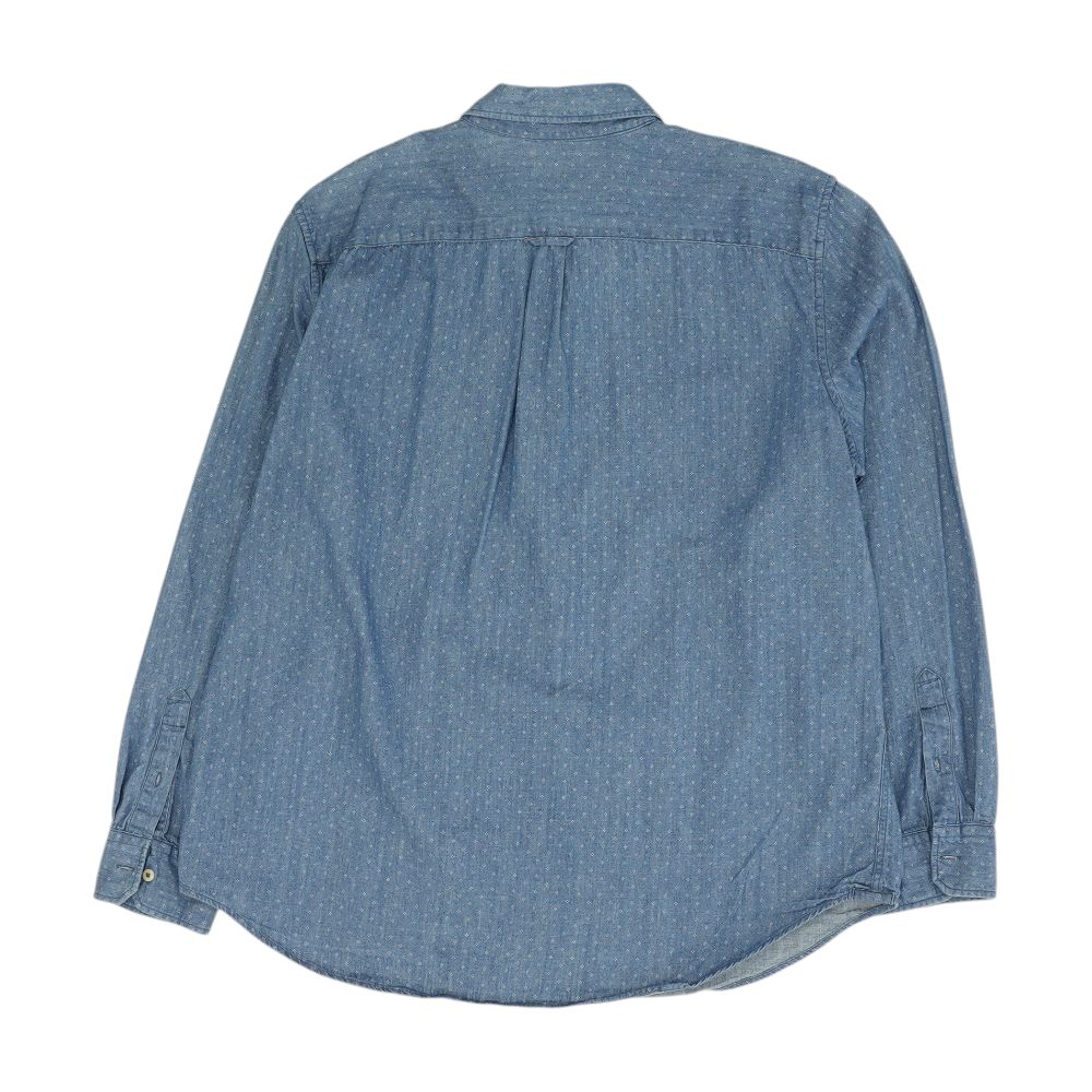 Blue Misc Long Sleeve Button Down - Image 2