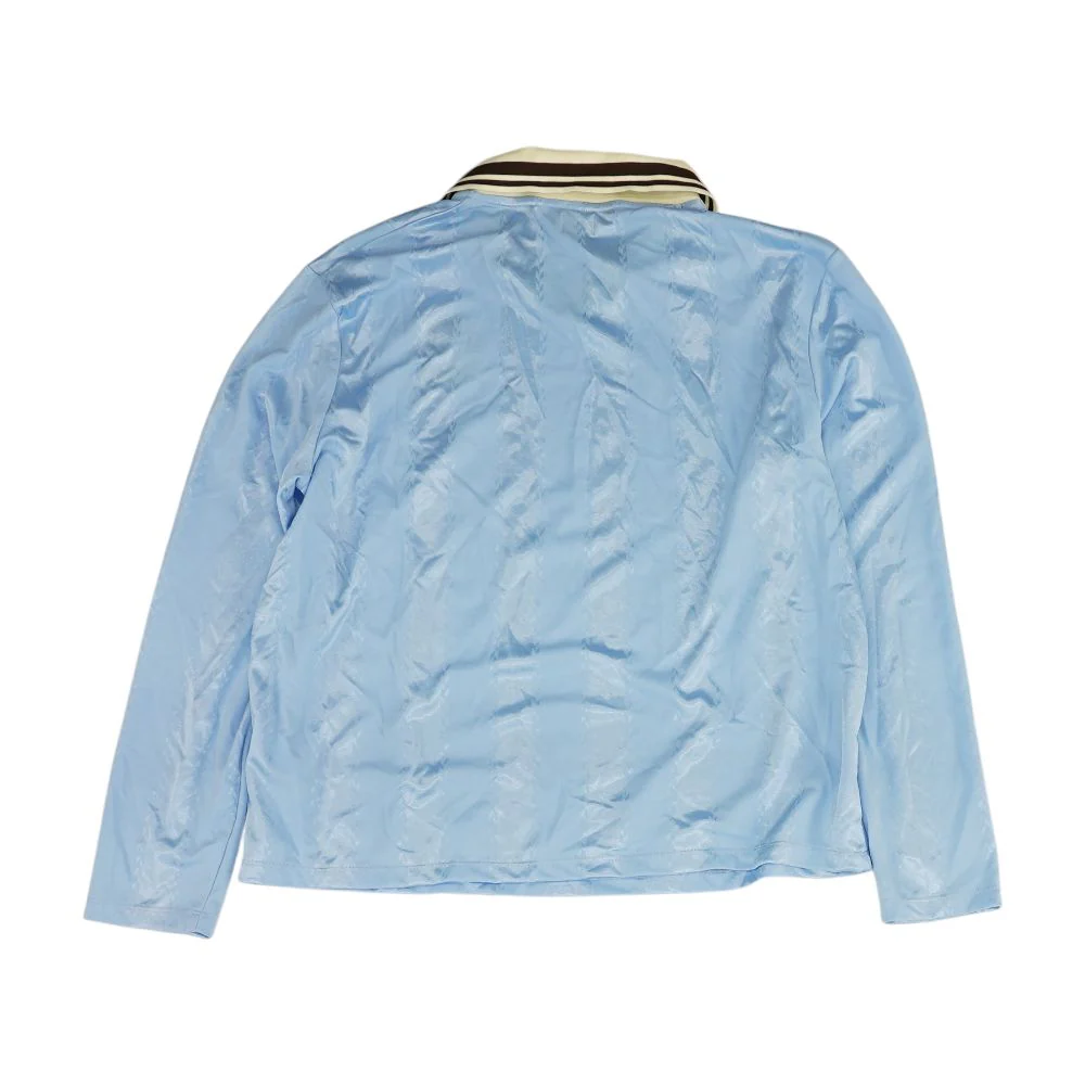 Blue Solid Active T-Shirt - Image 2