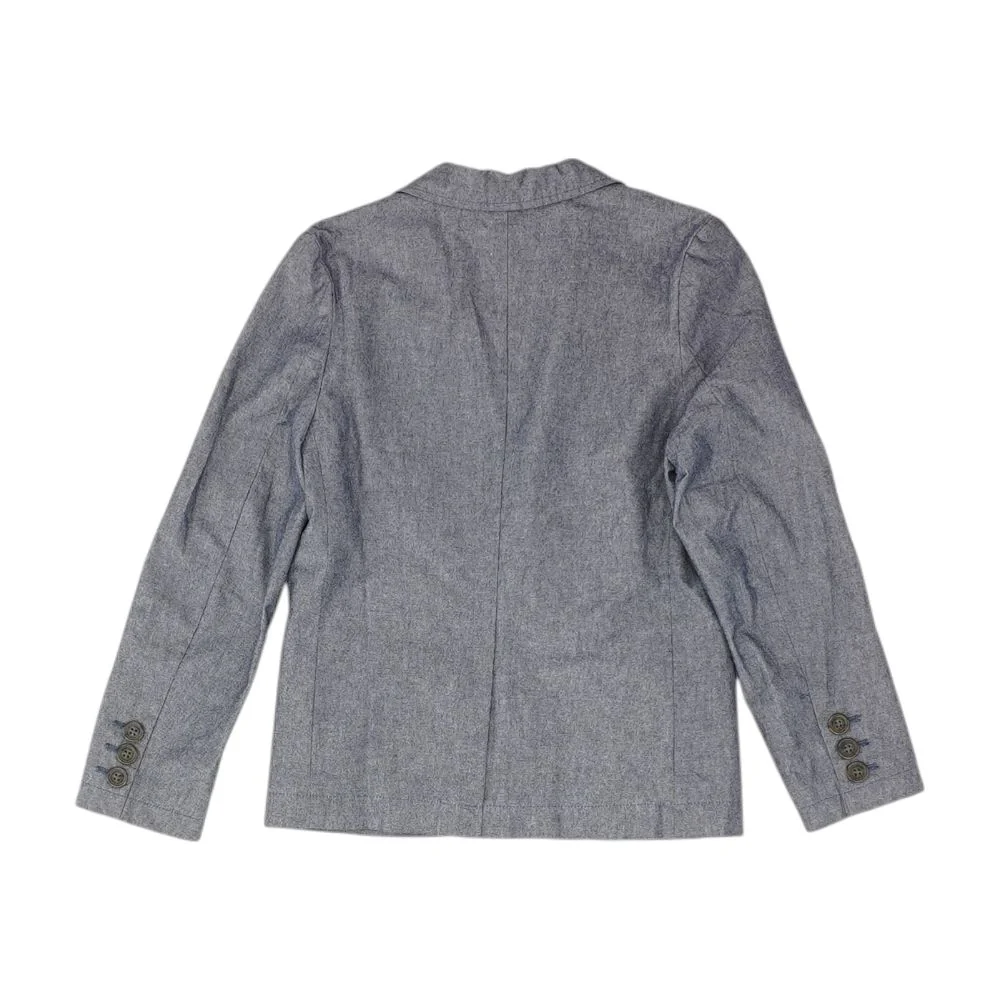 Blue Solid Sport Coat - Image 2