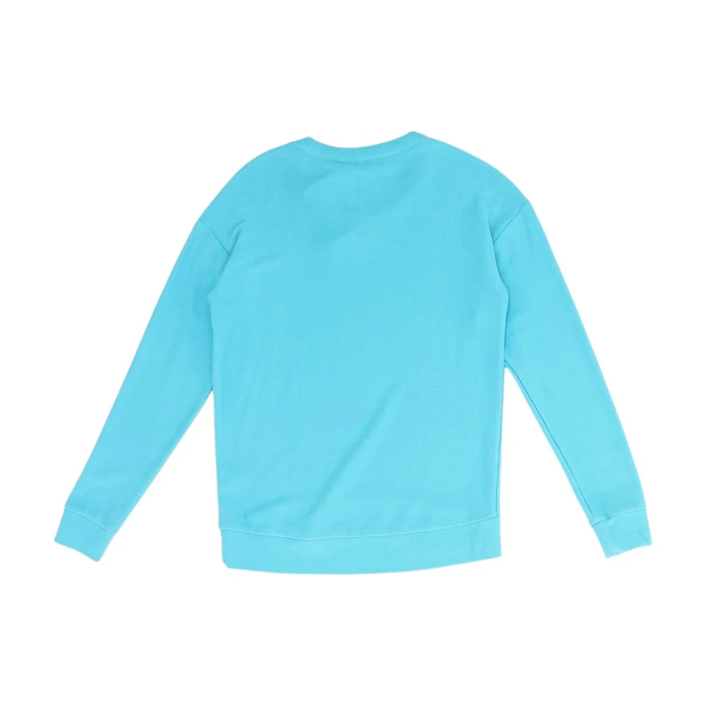 Blue Solid Sweatshirt - Image 2