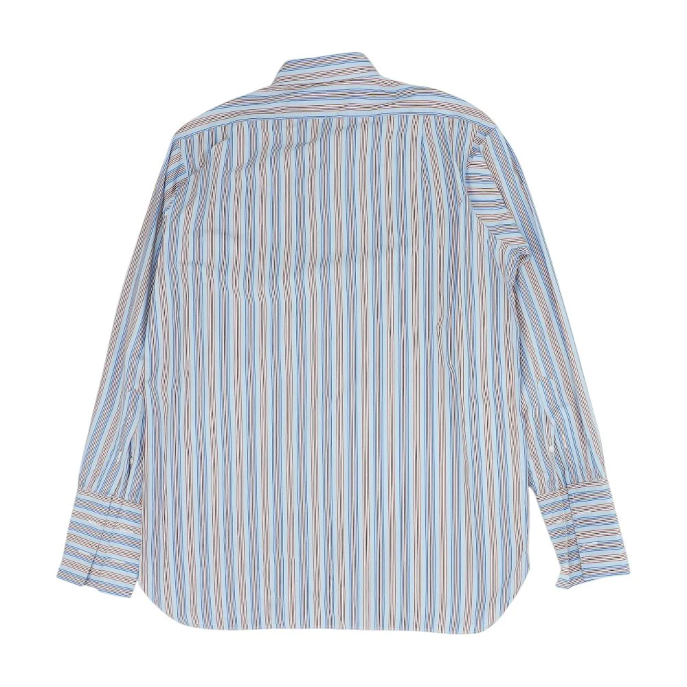 Blue Striped Long Sleeve Button Down - Image 2