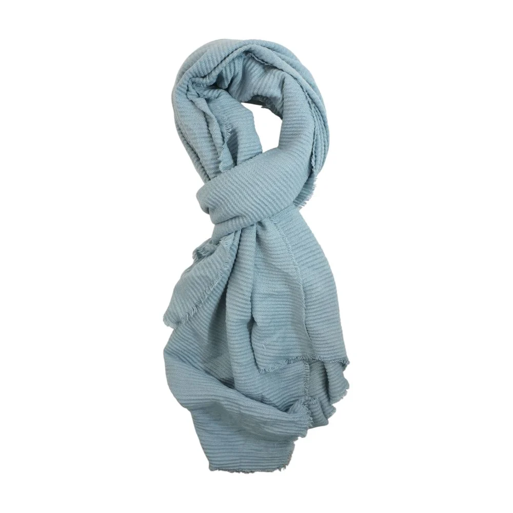 Blue Striped Scarf