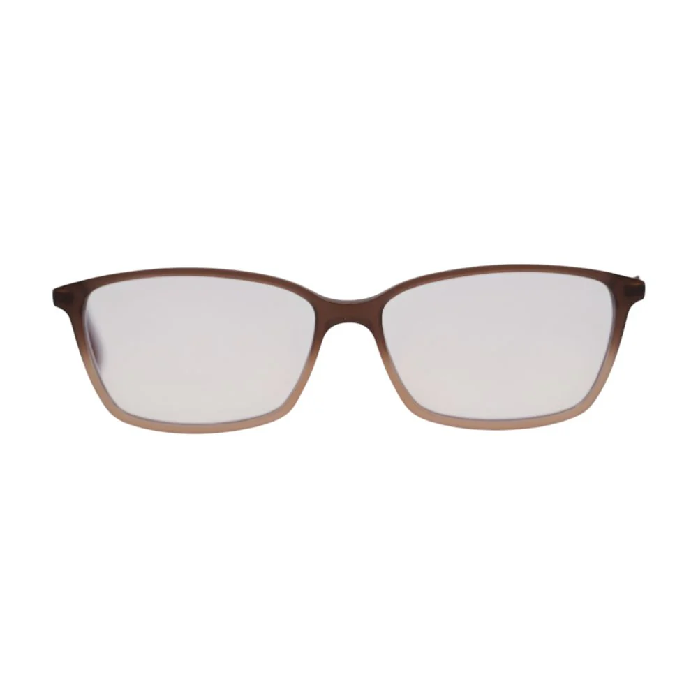 Brown CATE/N Square Eyeglasses FRAMES ONLY - Image 2