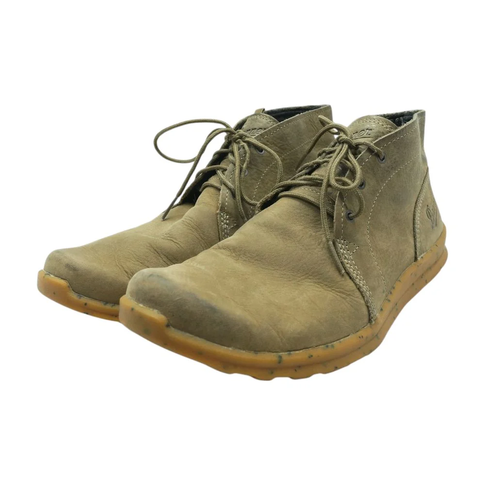 Brown Leather Chukka Boots