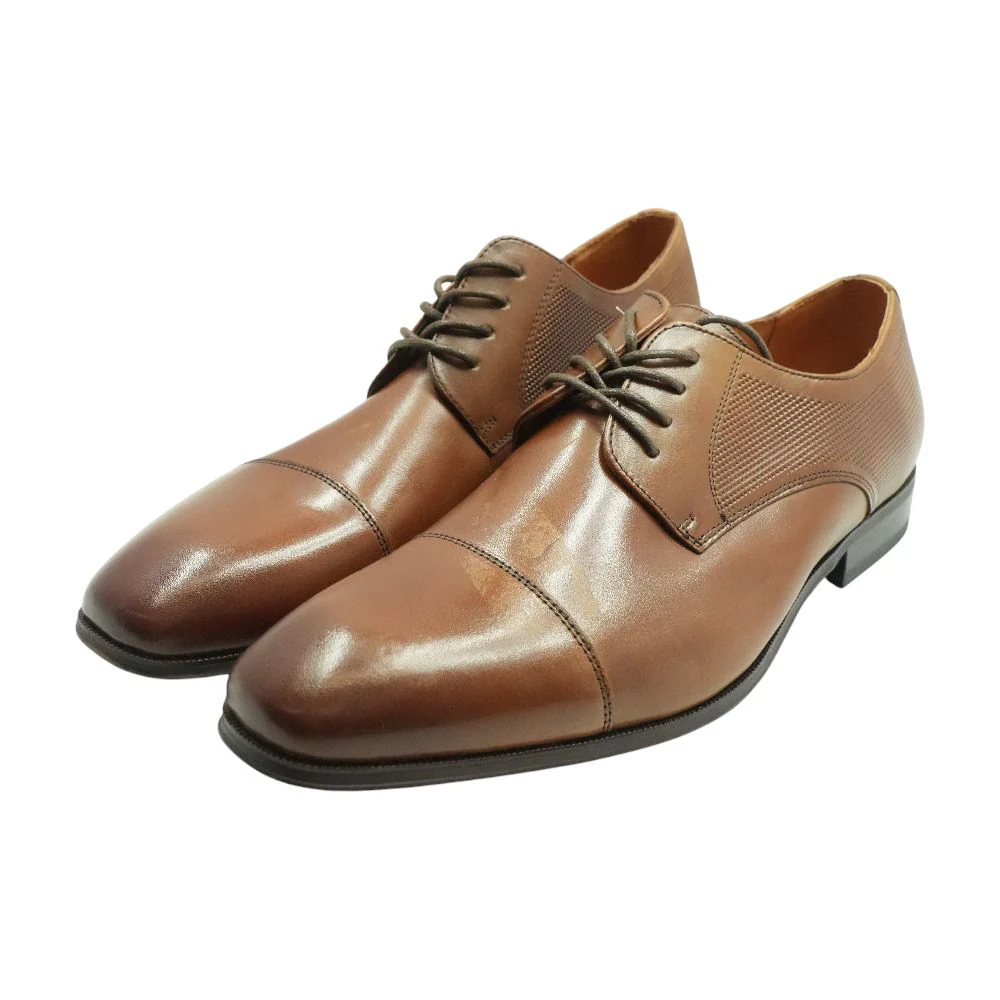 Brown Leather Derby/oxford Dress Shoes
